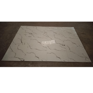 Carrelage en porcelaine émaillée aspect marbre 60 x 60 cm Design élégant brillant pour sols et murs - Product Image 2