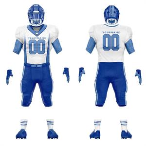 Maillot et pantalon en sergé avec drapeau du Football américain, nouveau Design 2022 - Product Image 2