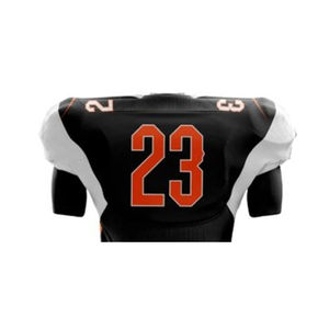 Maillot de football américain pour jeunes de haute qualité, uniformes sportifs, logo personnalisé imprimé, polyester brodé, haut respirant, ensemble - Product Image 5