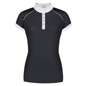 Camiseta Térmica Ecuestre de Spandex para Competencias Ecuestres con Cierre, Cuello Elegante, Fácil Ventilación, Cómoda, Multifuncional, Ajuste para Entrenamiento - Product Image 3