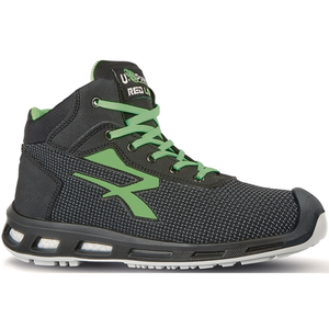 Botas de Seguridad RedLion S3S CI FO SR ESD, Talla 44 W.11, Negro/Verde - Calzado de Seguridad Ergonómico para el Trabajo - Product Image 2