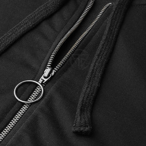 Sudadera con Capucha y Cremallera para Mujer, Diseño Minimalista, Aspecto Limpio, Sensación Cómoda, Estilo Moderno, Tela de Felpa Suave, Logotipo Frontal - Product Image 6