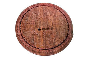 Panier à fruits secs et à noix en bois naturel de qualité supérieure, design moderne, écologique, fait à la main, pour servir des collations, Tradebyd - Product Image 3