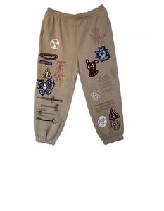 กางเกงขายาวลำลองบุขนสำหรับผู้ชาย ไซส์สบาย ทรงกลาง เอวกลาง ผ้าฝ้าย 100% กันยับ มีเชือกผูก เอวกลาง พร้อมส่ง - Product Image 4