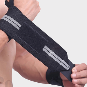 Muñequeras unisex ajustables Accesorio duradero para uso en el gimnasio - Product Image 2