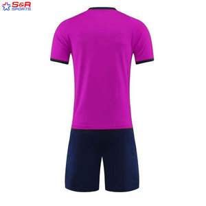 High Quality Unisex Soccer Jersey Kit Uniforms OEM Service Custom Sportswear Adult Breathable 100% Polyester Quick Dry Training - Product Image 6