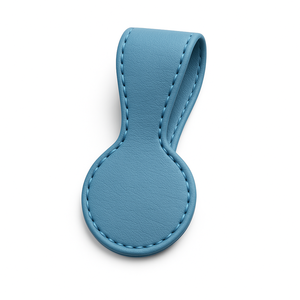 Marque-page personnalisé Minnet MB1554 en cuir PU pliable magnétique gravable au laser, motif vierge pour décoration de mariage et cadeau - Product Image 1