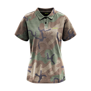 Tejido de punto personalizado de algodón/poliéster de 220 g para camisas de mujer, nuevo estilo casual, patrón liso, transpirable y antiarrugas, venta al por mayor OEM - Product Image 1