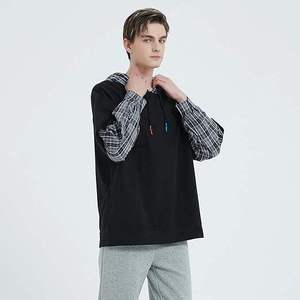 Sweat à capuche classique pour homme, coupe régulière, 100% coton, imperméable, motif imprimé, streetwear décontracté de haute qualité, automne - Product Image 4