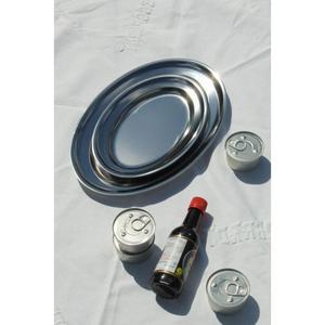 <b>Set</b> of 2 Decorative Antique Steel Serving Tray for <b>Tea</b> and Coffee Service Customized Shape & Size at Good Price - Product Image 1