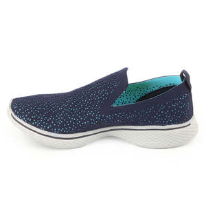 Chase Value <b>Women's</b> Sports <b>Shoes</b> (A015)-<b>Navy</b> Blue Size 36 Woven Fabric Upper Air Cooled Memory Foam Insole - Product Image 4