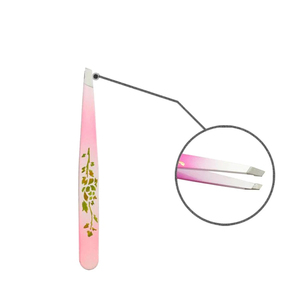 Pinzas de acero inoxidable al por mayor, las mejores pinzas para cejas, disponibles a precios de mayorista, pinzas para cejas inclinadas - Product Image 4