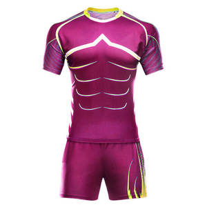 Conjunto de uniforme de rugby para hombre de alta calidad, ropa transpirable y de fútbol americano - Product Image 6