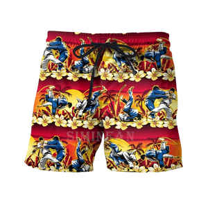 100% Polyester Hommes Shorts En Gros Logo Personnalisé Confortable Tricoté Shorts À Séchage Rapide Haute Qualité Tissus Hommes Court - Product Image 4