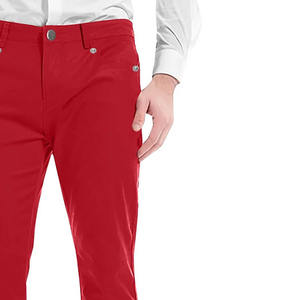 กางเกงทรงบานแบบลำลองสำหรับผู้ชายแนวสตรีทผ้าโพลีเอสเตอร์/ ผ้าฝ้ายแบบมีเชือกผูกเอวระบายอากาศได้ดีเหมาะกับฤดูใบไม้ร่วง/ฤดูหนาวเป็นมิตรกับสิ่งแวดล้อม - Product Image 4