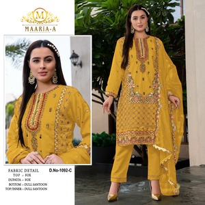 ชุดแต่งกายสำหรับชาวปากีสถานผ้าจอร์เจีย - Product Image 5