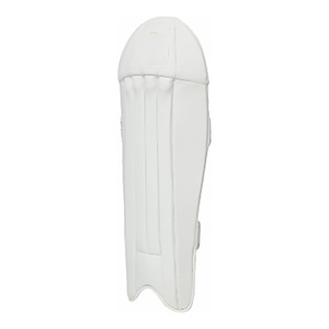 Protectores duraderos blancos para las piernas de cricket para todos los niveles - Product Image 4