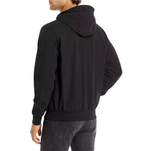 Noir Polyester Softshell Veste En Plein Air Sports D'hiver Travail Porter Softshell Vestes Athlétisme Randonnée Softshell Zipper Veste 2026 - Product Image 2