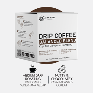 Café de Goteo Orgánico de Campo, Tueste Medio Oscuro, 100% Arábica, Mezcla Equilibrada, 12g X 10 Tazas Desechables - Product Image 4