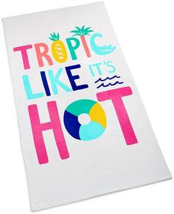 Serviettes de plage tropicales d'été personnalisées de luxe, séchage rapide, rayées, écologiques, jetables, en polyester, sans sable, pour le camping et les voyages - Product Image 5