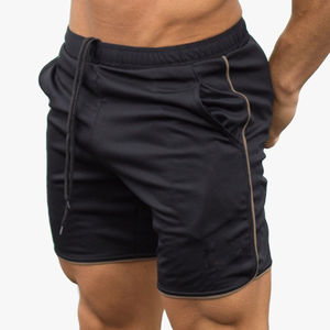 Novedad de 2025, ropa de calle de verano, pantalones cortos para nadar para hombre, bañadores transpirables de lona para playa, método de tejido de punto de cintura media - Product Image 3