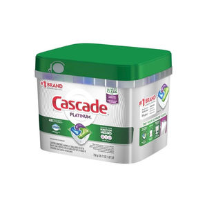 Cápsulas de Detergente para Lavavajillas Cascade Platinum ActionPacs, Aroma a Limón, 36 Unidades, Hecho en EE. UU., Alta Concentración - Product Image 5