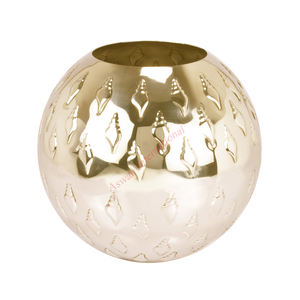 Florero de metal de lujo para decoración del hogar y fiesta, florero de color antiguo, precio minimalista - Product Image 2