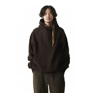 日本のカスタムエンボスヴィンテージ男性スウェットシャツ卸売パーカー男性