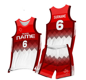 Ensembles de maillots de basket-ball respirants à sublimation personnalisée uniformes des équipes des collèges et des écoles vêtements de sport imprimés grandes tailles pour jeunes - Product Image 3