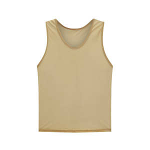 Cuissard à bretelles d'entraînement en polyester 100% pour hommes à la mode conception personnalisée gilet à séchage rapide respirant nom de l'équipe OEM à faible taux - Product Image 2