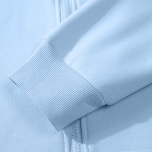 Sweat-shirts pour hommes unis avec fermeture éclair, grandes tailles, sweats à capuche d'hiver verts pour hommes - Product Image 6