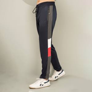 กางเกงวอร์มผ้าคอตตอนสำหรับผู้ชายกางเกงกีฬาผ้าคอตตอนผ้าสเวตเตอร์ผ้าเกล็ดปลาหลากสี - Product Image 2