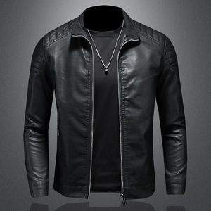 Chaqueta de motociclista de piel auténtica personalizada para hombre y mujer - Product Image 4