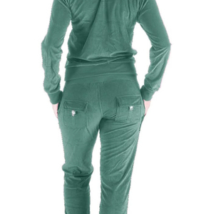 Survêtement décontracté deux pièces Tech Fleece pour femmes, motif solide de haute qualité pour l'hiver, en vente à bas prix - Product Image 4