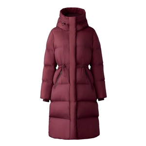 Long Coat Warm Insulated Winter Jacket Elegant Puffer Design Soft Comfort Wear Mandarin Collar Finished Oxford <b>Fabric</b> Windproof - Product Image 5