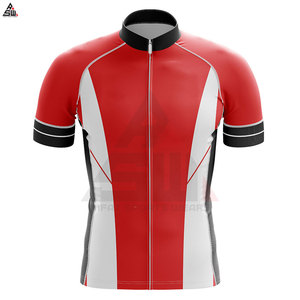 Ensemble de maillot et short de cyclisme unisexe sur mesure pour hommes grande taille, respirant, séchage rapide, 100 % polyester, haute qualité, vente en gros, OEM - Product Image 5
