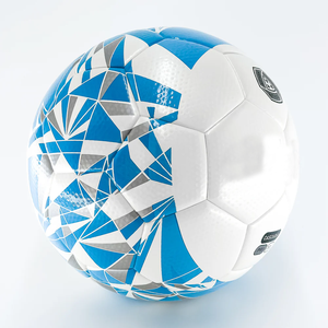 Balón de fútbol al aire libre con textura de hoyuelos de PU sin costuras, duradero para principiantes, nivel profesional, larga distancia, fútbol de mayor precisión - Product Image 2