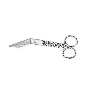 Ciseaux à pansement Lister en acier inoxydable noir blanc Ciseaux à pansement chirurgical de premiers soins manuels avec ensemble d'instruments à pointe de sécurité - Product Image 6