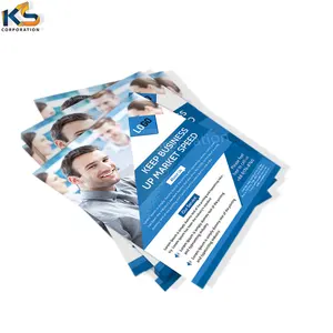 custom flyer Good Quality Flyers Advertising Publicite Trifold Magazine Brochure Printing Custom Wholesale A4 Paper Flyer