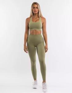 GAF – ensemble de Fitness pour femmes, vêtements d'entraînement, soutien-gorge de sport, taille haute, Leggings, ensembles de Yoga - Product Image 4