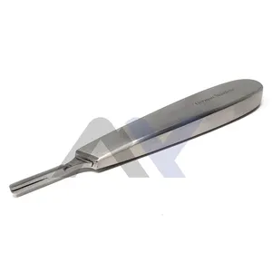 Mango de bisturí de acero inoxidable de precisión #8 - Compatible con cuchillas de bisturí #60 y #70-Instrumento quirúrgico Incisiones precisas