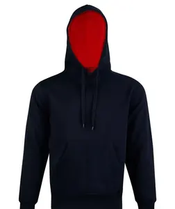 Sweat à capuche pour homme en gros personnalisable, 100% coton, tissu polaire, design numérique pour les promotions d'hiver, image de marque - Product Image 4