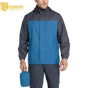Venta al por mayor de alta calidad ligero de los hombres cortavientos chaqueta Softshell chaqueta transpirable deporte al aire libre cortavientos chaquetas de montaña - Product Image 4