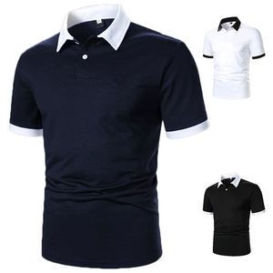Camisetas Polo de media manga personalizadas para hombre Ropa informal de alta calidad en polos de colores aleatorios - Product Image 2