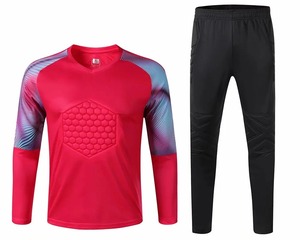 Uniforme de gardien de but sur mesure maillot de gardien de but de football en gros avec short et chaussettes de protection rembourrés pour le football d'équipe - Product Image 5