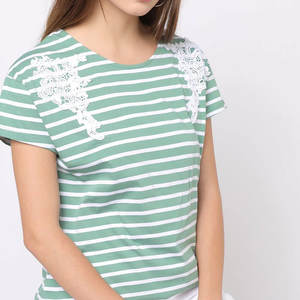 T-shirt de couleur unie conçu sur mesure pour femmes de haute qualité pour une utilisation en extérieur en été - Product Image 4