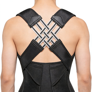 Adjustable Durable Breathable Nylon Cotton <strong>Posture</strong> Corrector Back Brace For Men Women Fitness Shoulder Back Support Belt Pull-On - Product Image 2