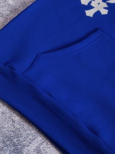 Tendance Hommes Pull À Capuche Imprimé De Noël/Style Fermeture Éclair En Tissu Respirant Et Confortable Coton/Polyester Polaire Thermique - Product Image 6