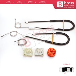 BWR625 juego de reparación de regulador de ventanilla eléctrica puerta delantera izquierda para 75 RJ MG ZT B8 1998-2005 4/5 puerta CUH102351 Bross Auto Parts - Product Image 4