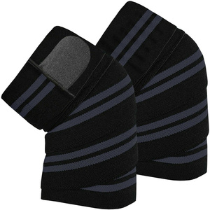 Sarung lutut angkat beban berat, penutup lutut <span class=keywords><strong>Super</strong></span> berat untuk Angkat Berat 2024 - Product Image 4